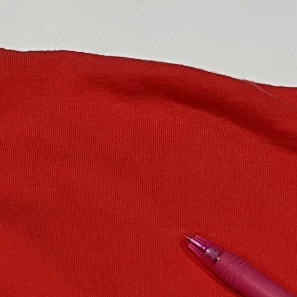 Vintage Jensen Activewear Long Tall Tee Red Basic Cotton Shirt Men Size 3XL - Picture 3 of 12